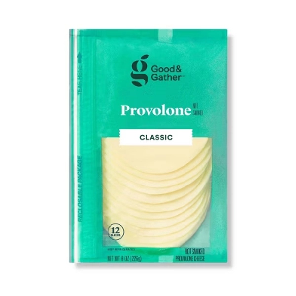 Provolone Deli Sliced Cheese - 8oz/12 slices - Good & Gather™