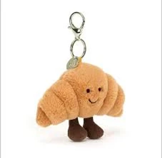 Jellycat Inspired Croissant Plush Keychain Bag Charm Pendant Cute Kawaii Gift 12