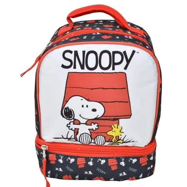 Peanuts Snoopy Drop Bottom Lunch Bag