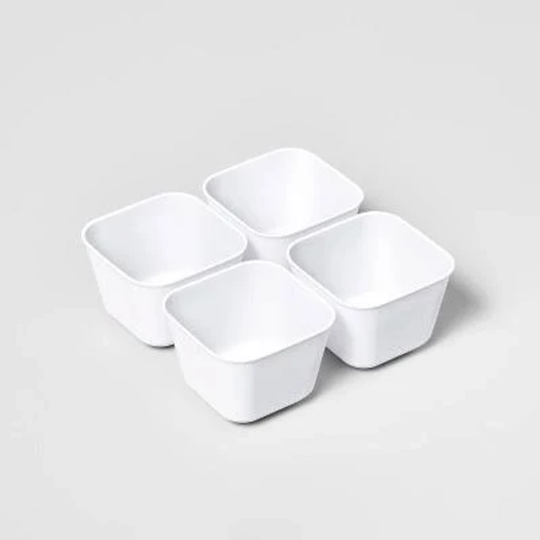 Brightroom 4pk Small Storage Trays