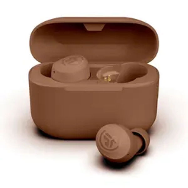 JLab Go Tones  True Wireless Bluetooth Earbuds, Touch Controls, 35  Hours Playtime, Customize EQ Sound, Dual Connect, Fast Charge, 2 Year Warranty