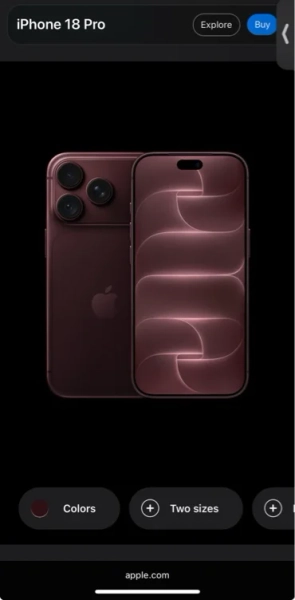 iPhone 18 Pro