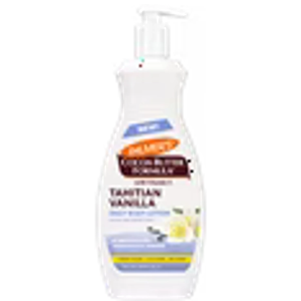 Palmer's Cocoa Butter Formula Tahitian Vanilla Body Lotion, 20 oz, Daily Moisturizing Lotion for Dry Skin with Shea Butter & Vitamin E, Hydrates & Protects, with 48-Hour Deep Moisture