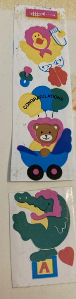 Vintage 1980’s Baby Toots stickers 