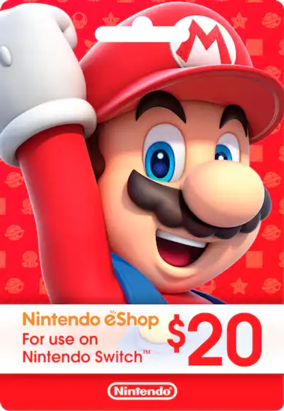 Nintendo - eShop $20 Gift Card