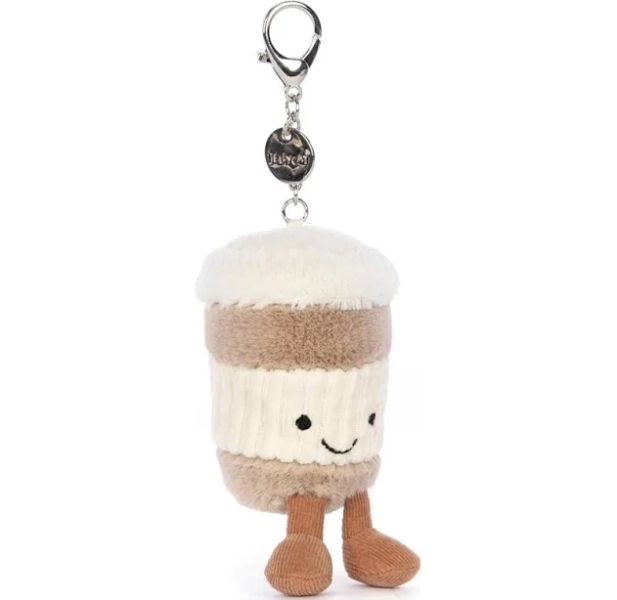 Jellycat Amuseables Coffee-To-Go Bag Charm