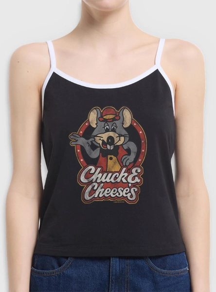 Chuck E Cheese OG Chuck Girls Cami