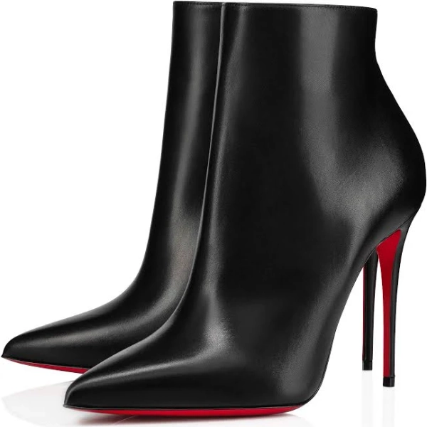 Christian Louboutin Women's So Kate 100 Calf Leather Ankle Boots