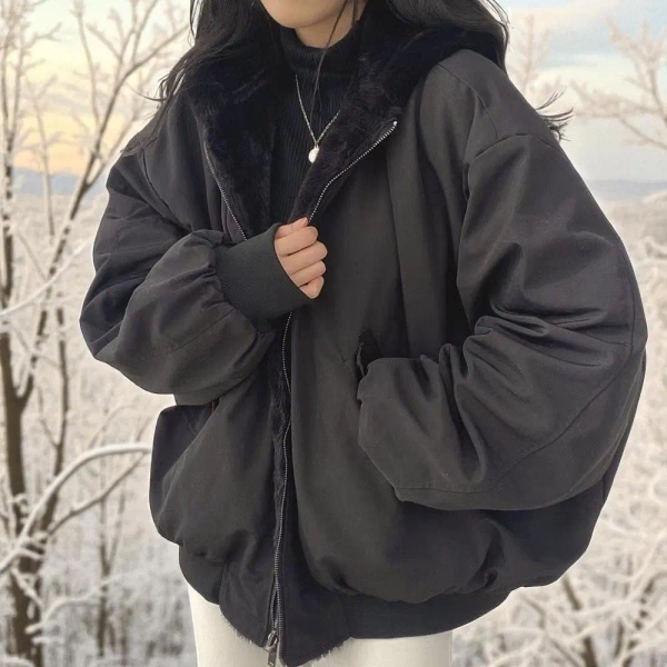 Women's Oversized Bomber Jacket - Etsy