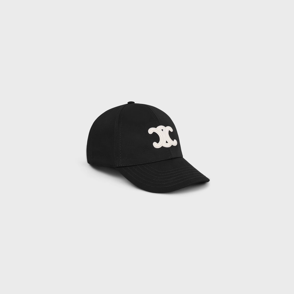 CASQUETTE BASEBALL TRIOMPHE COTON - NOIR | CELINE