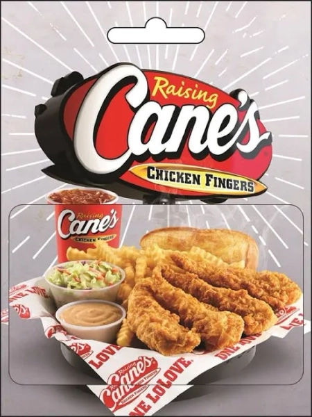 Raising Cane's Gift Card
