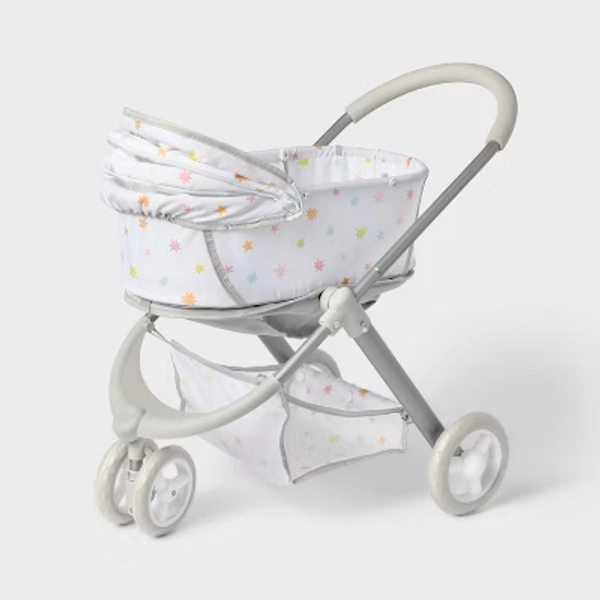 3 in 1 Convertible Stroller for 14" - 16" Dolls - Gigglescape™: Toy Stroller Baby Doll Accessories