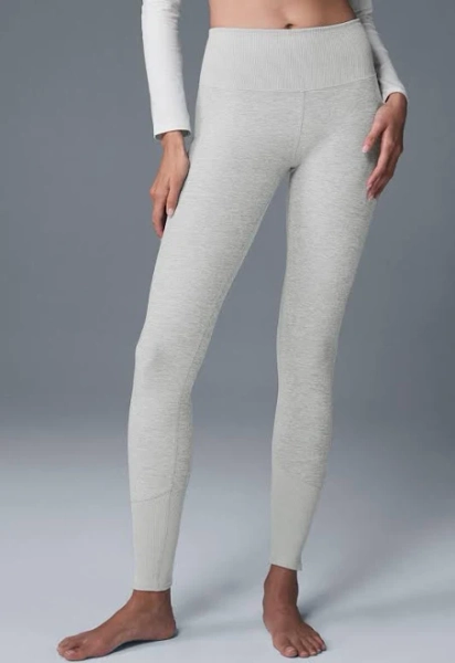 Alo Yoga High-Waist Lounge Leggings Athletic Heather Women's