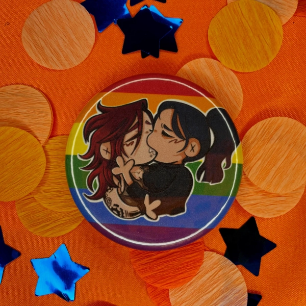 Arcane | CaitVi Muppet Makeout Button