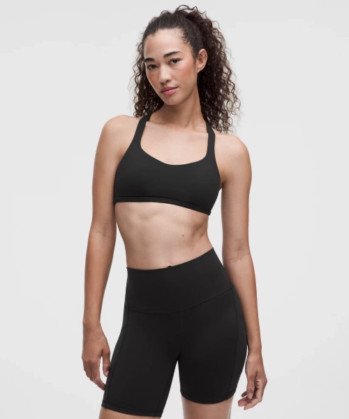 Free to Be Bra - Wild *Light Support, A/B Cup - Black - 6