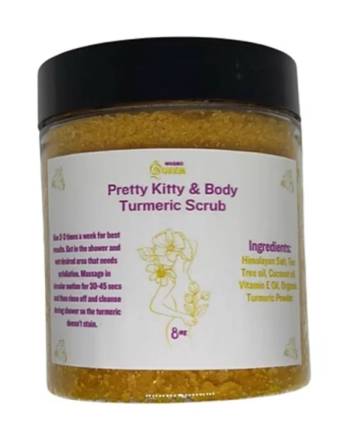 Pretty Kitty & Bamp; Body Turmeric Scrub