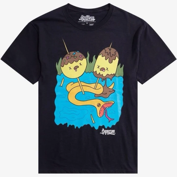 Adventure Time Marceline Snake & Dessert Graphic T-Shirt