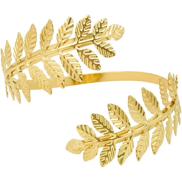 FTCY Women's Greek Roman Leaf Upper Arm Bracelet