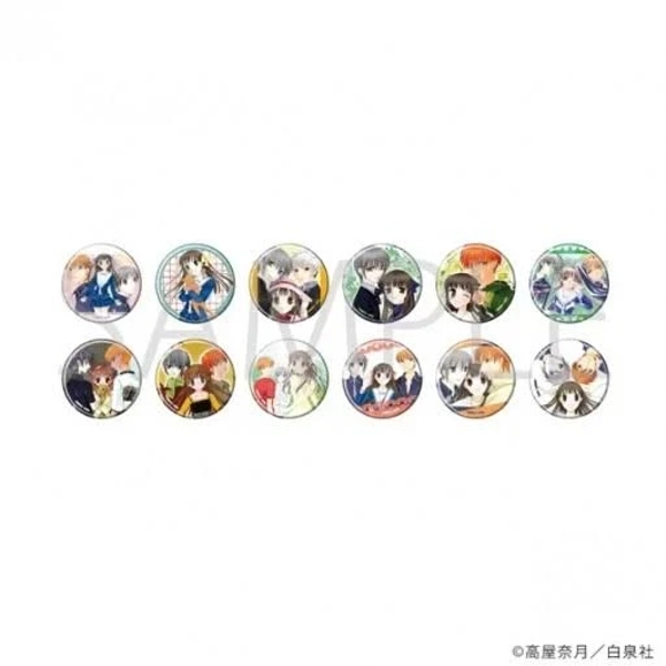 Fruits Basket Manga Badges