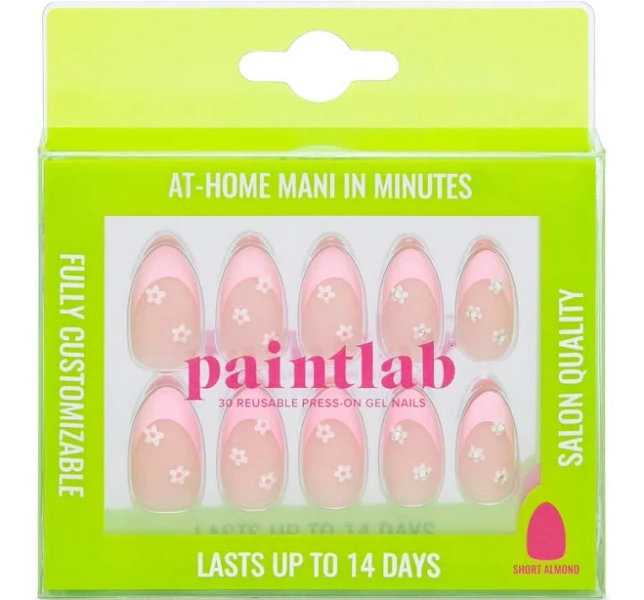 Paintlab Daisy Glam Press-On Nails