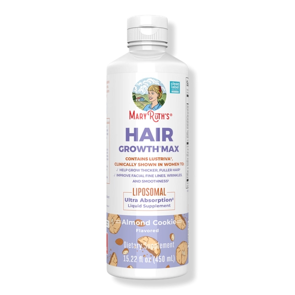 MaryRuth's Hair Growth Max Liposomal Almond Cookie