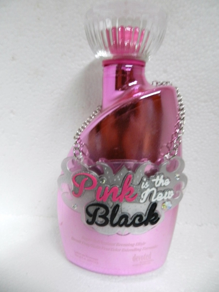 PINK IS THE NEW BLACK INSTANT BRONZER TANNING BED LOTION BY DEVOTED CREATIONS
