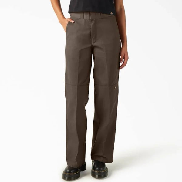 Dickies Women's Loose Fit Double Knee Work Pants
