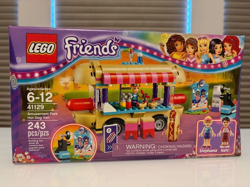 LEGO Friends : 41129 Amusement Park Hot Dog Van New&amp;Sealed