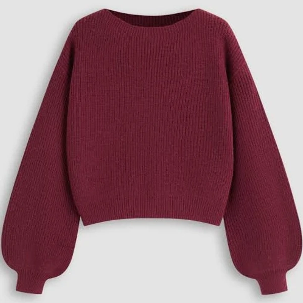 CIDER Women's Regular-Fit Boat-Neck Long-Sleeve Knit Top and Work and Everyday Wear