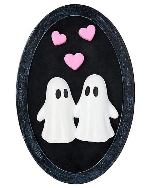 Ghost Couple Cameo Sign