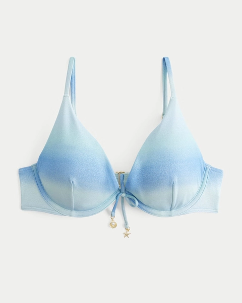 Shimmer Charm Underwire Bikini Top