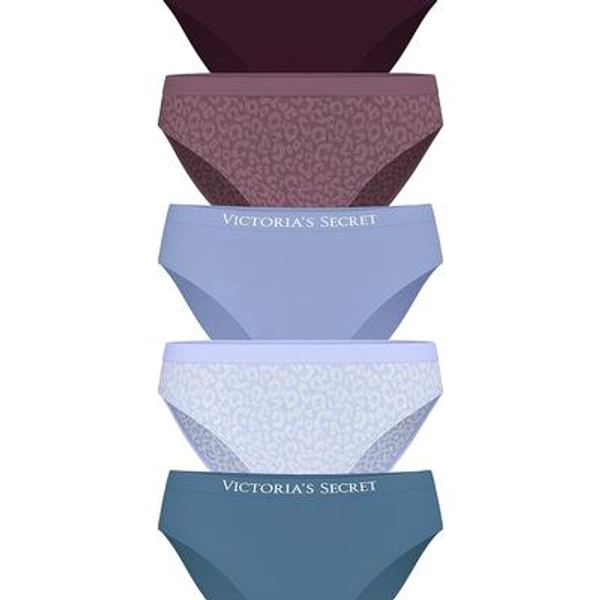 Women's Victoria's Secret 5-Pack Seamless Bikini Panties