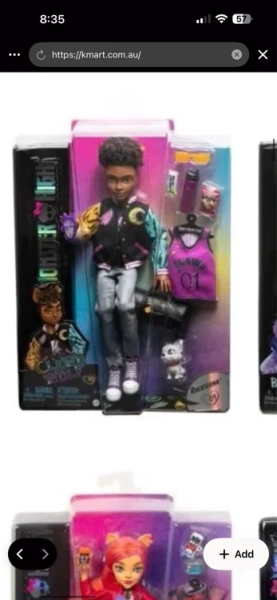 Monster High Doll Playset - Assorted