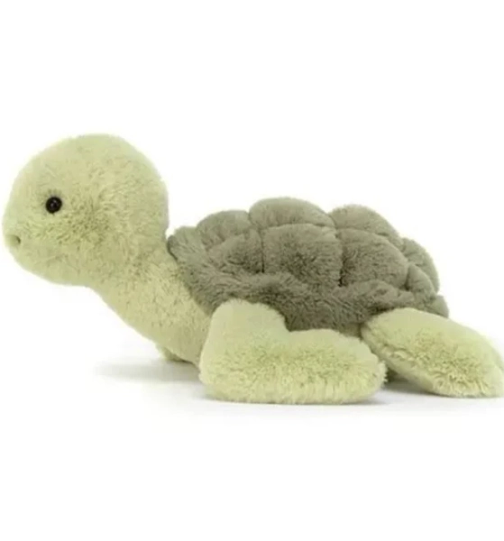 Jellycat Tully Turtle Soft Plush Toys Stuffed Animal Dolls - & Dust