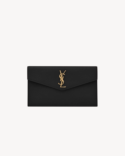 UPTOWN pouch in grain de poudre leather