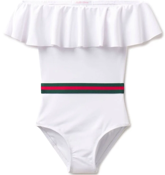 Girls Swimsuit with Belt