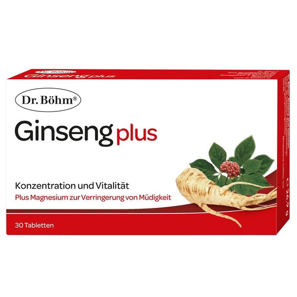 Dr. Böhm® Ginseng plus Tabletten 30 St - Shop Apotheke