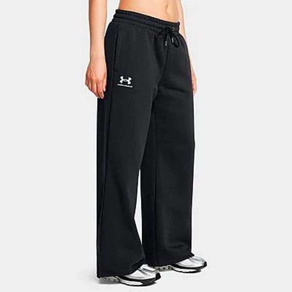 Under Armour Women's Icon Fleece Wide Leg Pants