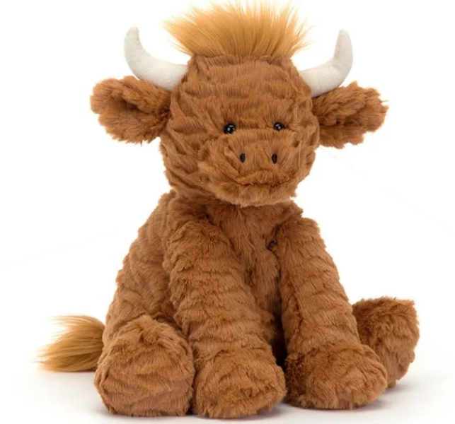 Jellycat Fuddlewuddle Highland Cow