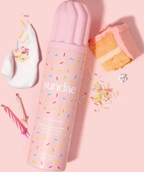 Sundae "Birthday" Whipped Shower Foam - By Sundae