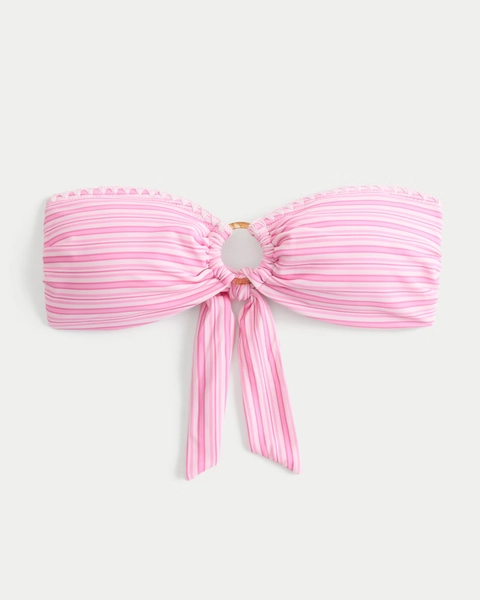 O-Ring Bandeau Bikini Top