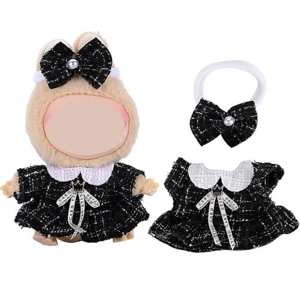 Clothes for LABUBU DollOutfit for LABUBUClothes Set for LABUBU Dress UpAccessories for LABUBU Christmas Gift