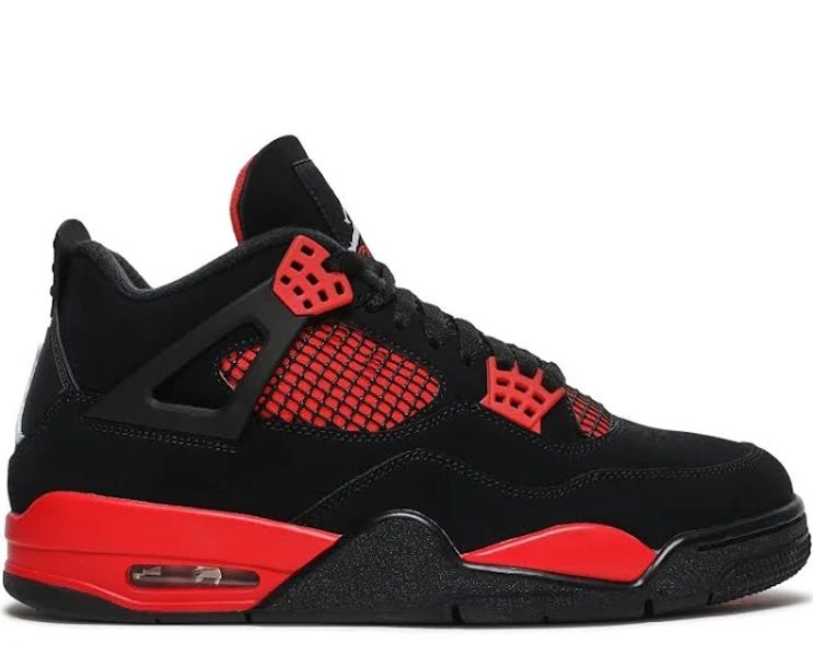 Air Jordan 4 Retro Red Thunder Mens