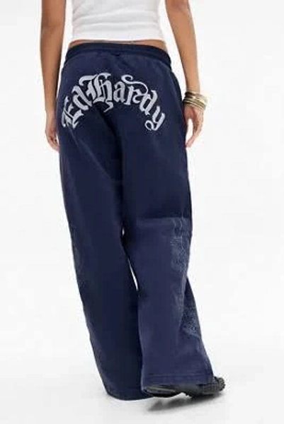 Ed Hardy UO Exclusive Embroidered Dragon Joggers