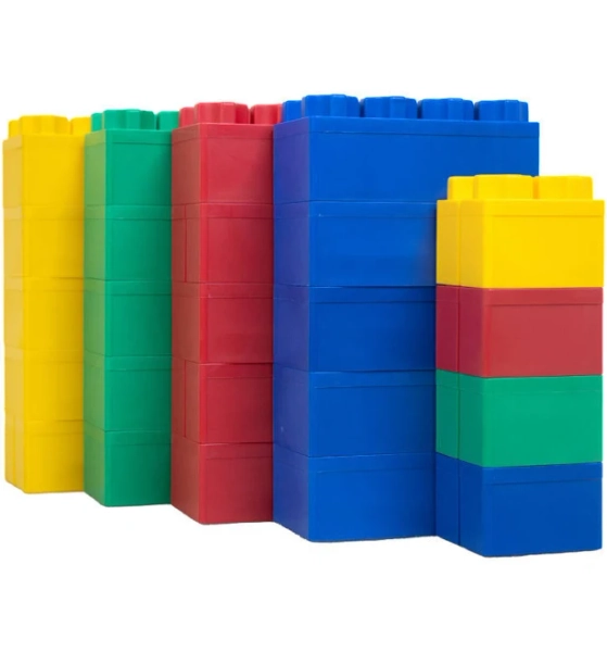BiggoBlocks Jumbo Building Blocks Beginner Set