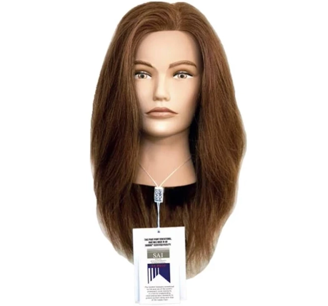 Lydia Mannequin Head with Hair