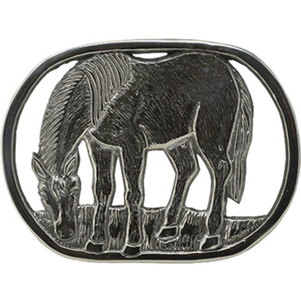 Pewter Horse Trivet