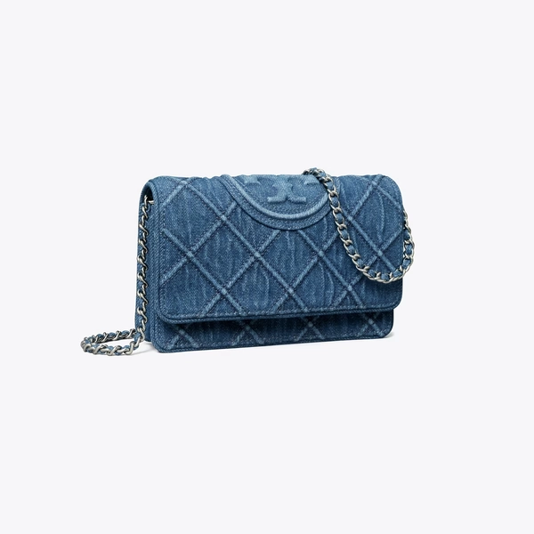Fleming Denim Crossbody 