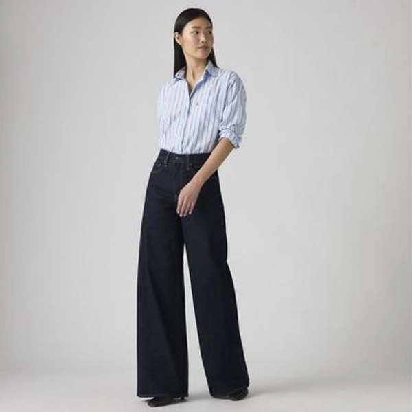 Levi's 728 High-Rise Wide-Leg Women's Jeans 30x30