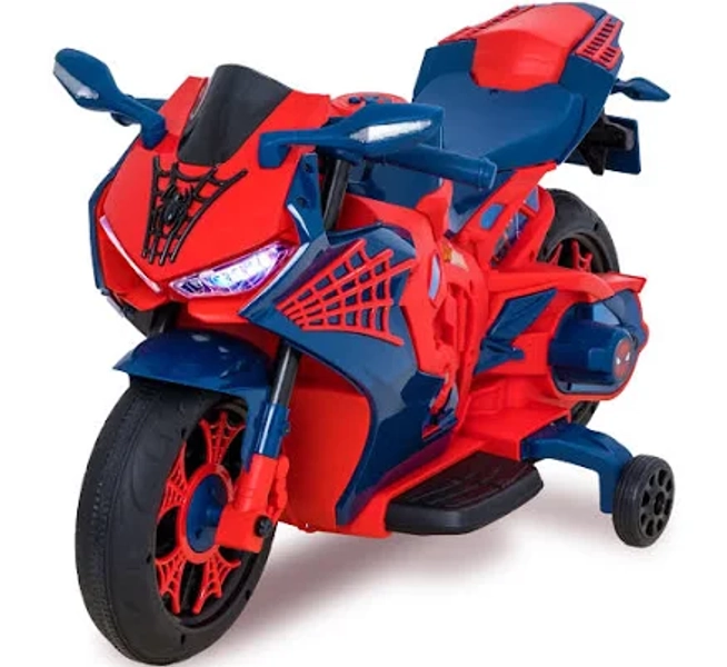 Marvel Toys Spiderman Motorcycle Battery Ride On Toy